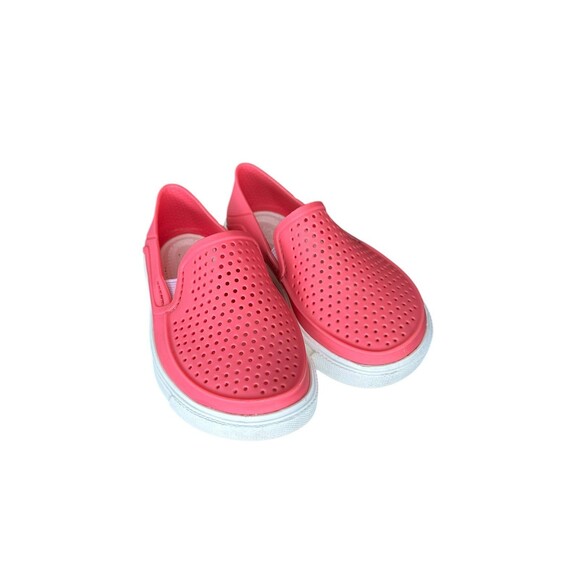 Crocs Citilane Roka Pink Perforated Slip On Loafer Size 8 - Picture 3 of 8